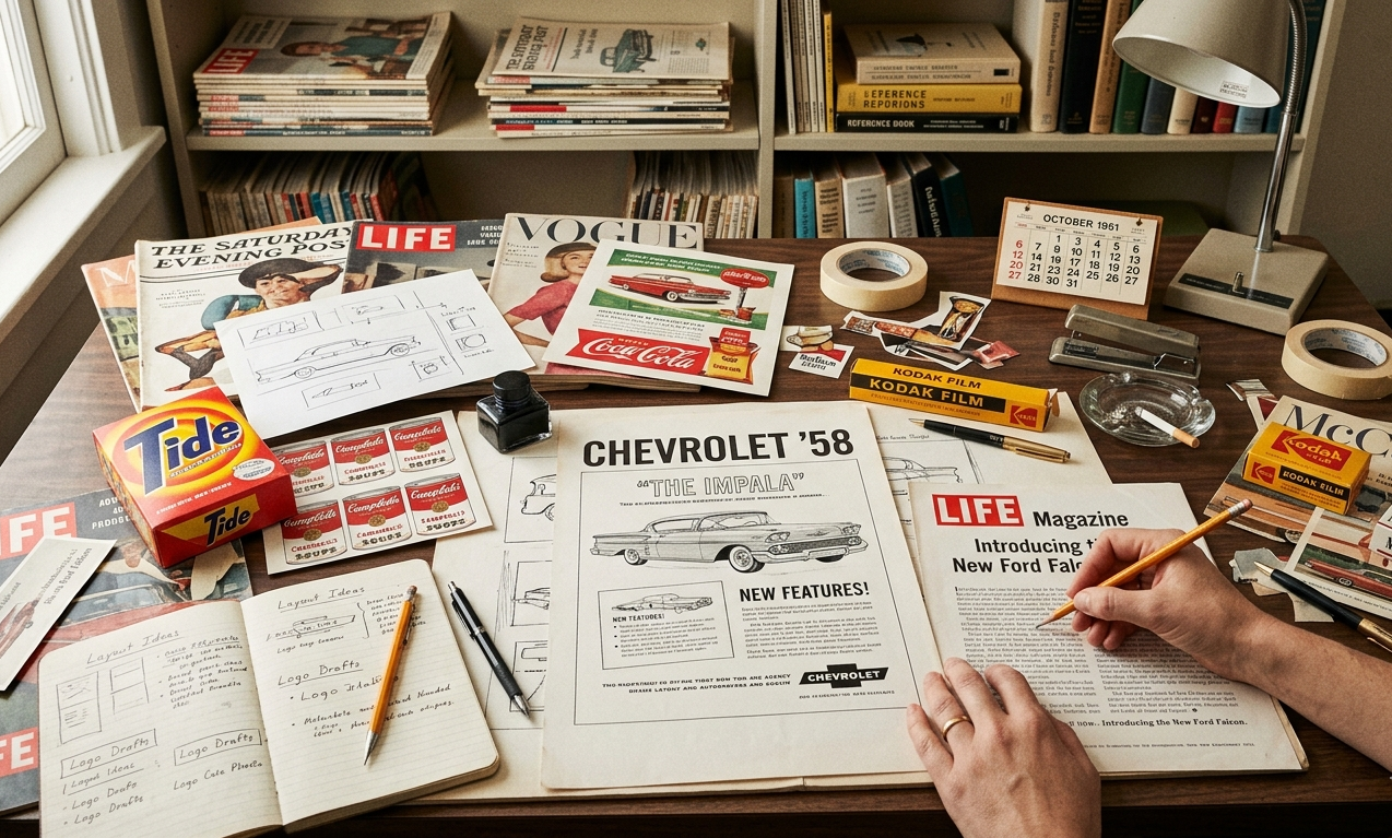 posicionamiento de marca con publicaciones profesionales en editorial vintage